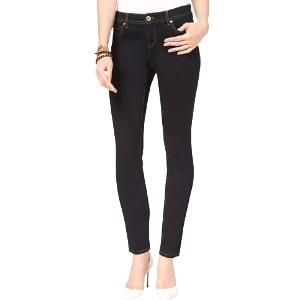Inc Denim Skinny Leg Regular Fit Dark Wash Jeans